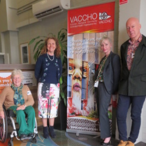 Photo of Physiotherapy Board members in VACCHO foyer